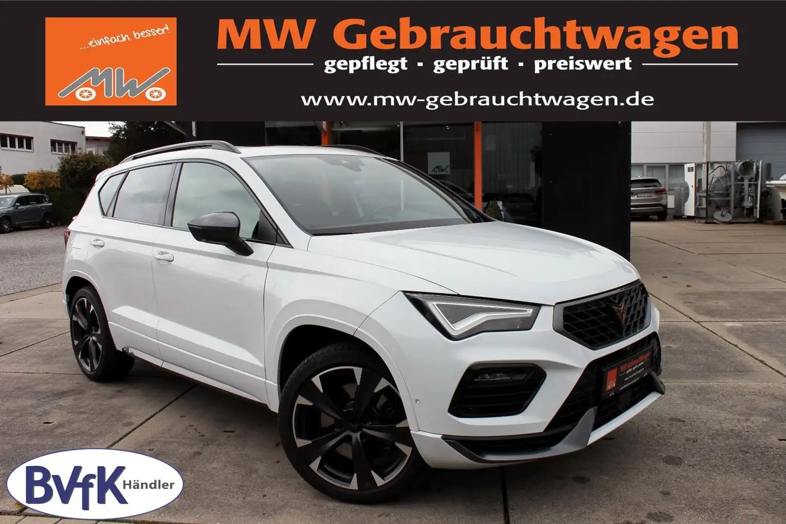 CUPRA Ateca 2.0 TSI VZ 4Drive ACC Navi LED 360° Beats Weiß - 1