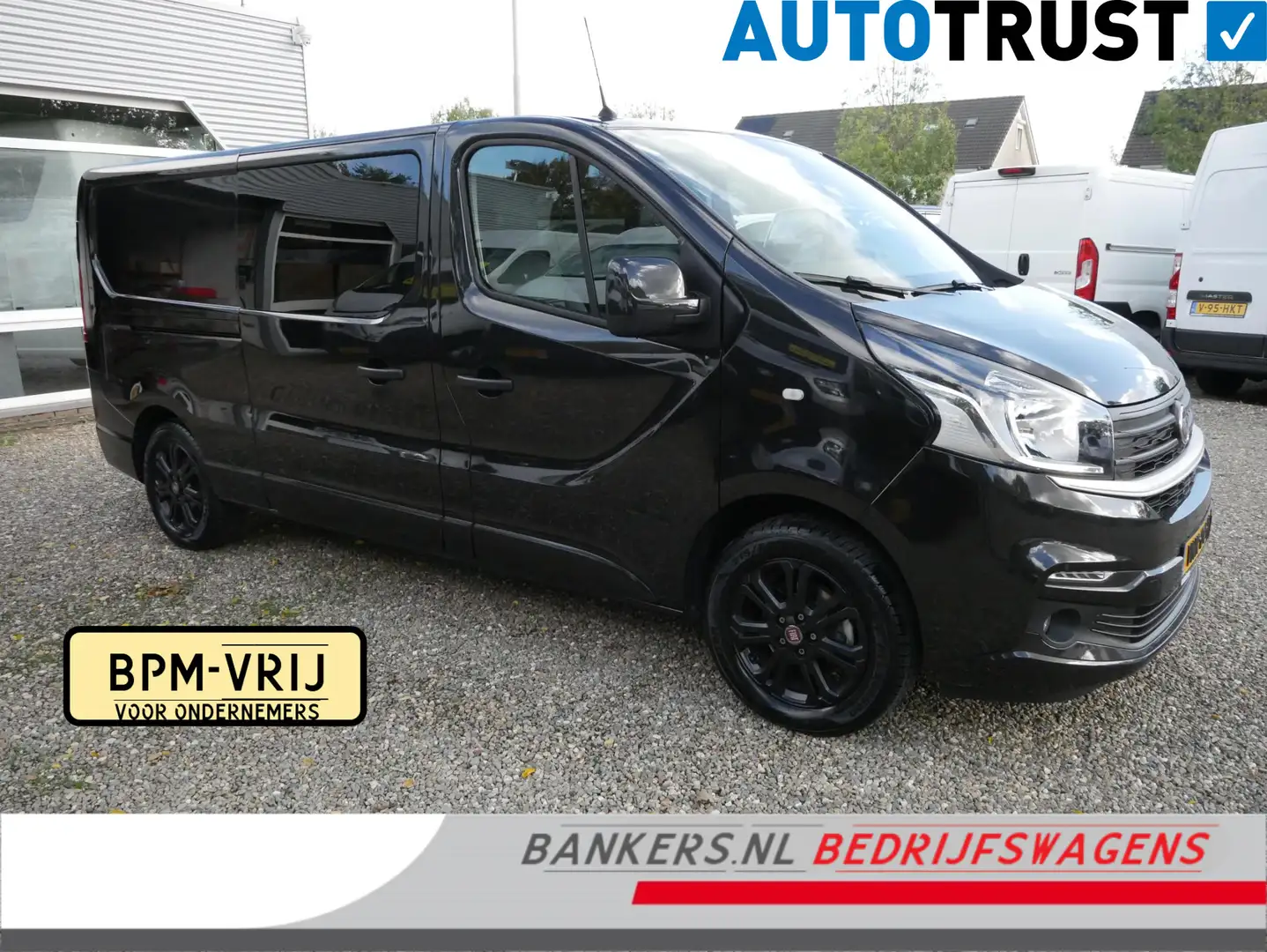 Fiat Talento 2.0 MultiJet 145PK, L2H1, Dubbel Cabine, Airco Noir - 1