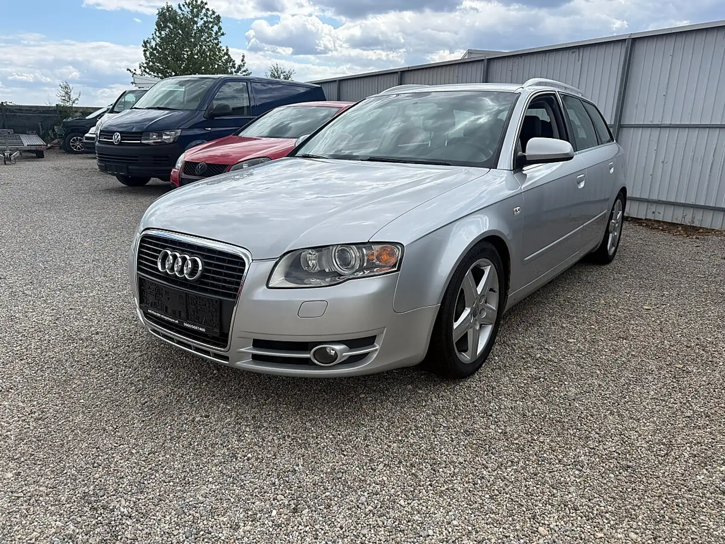 Audi A4 Avant 1,9 TDI Silber - 1