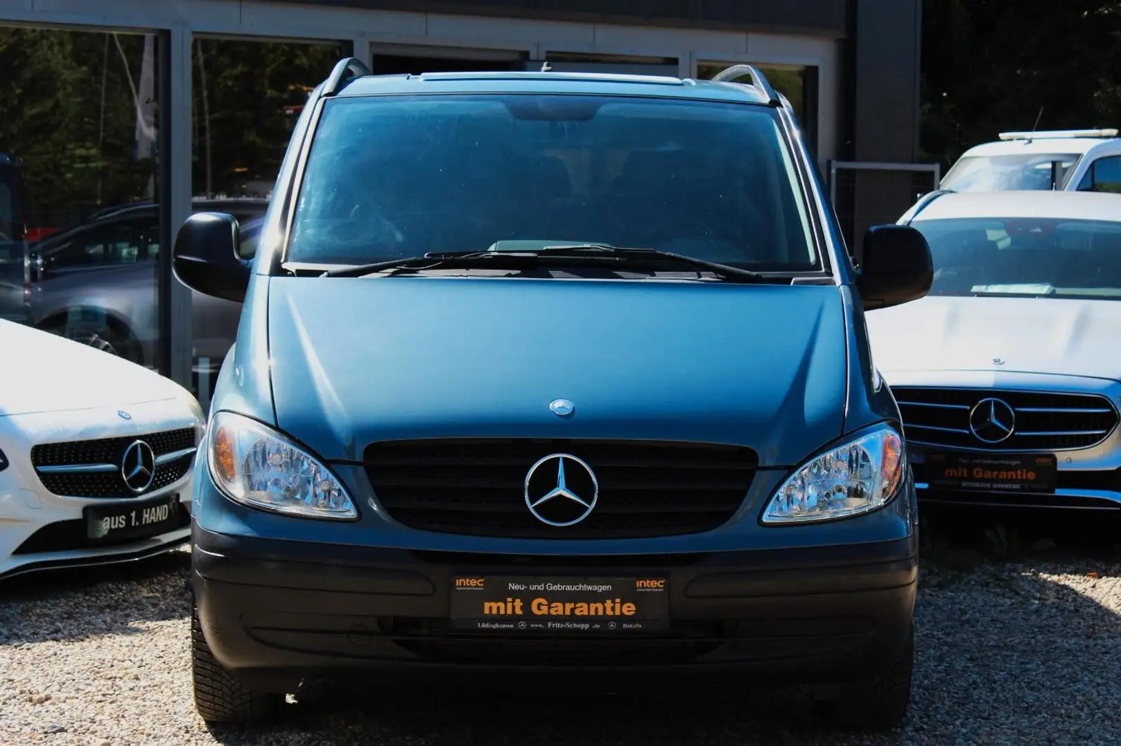 Mercedes-Benz Viano Vito 115 CDI Extralang Aut, KLIMA PANORAMA Blau - 2