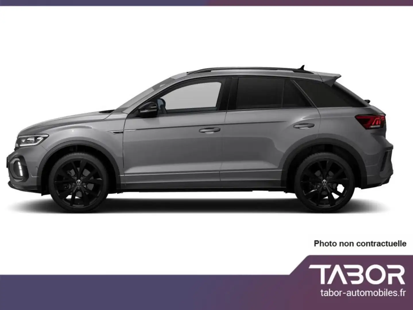 Volkswagen T-Roc 1.5 TSI 150 DSG R-Line Pano Gris - 2
