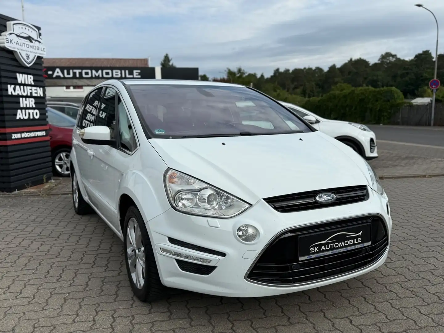 Ford S-Max Titanium 7 SITZE 1.HAND-NAVI-PANO-KAMERA Bianco - 1