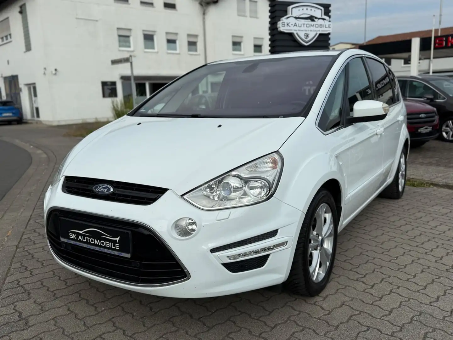 Ford S-Max Titanium 7 SITZE 1.HAND-NAVI-PANO-KAMERA Bianco - 2