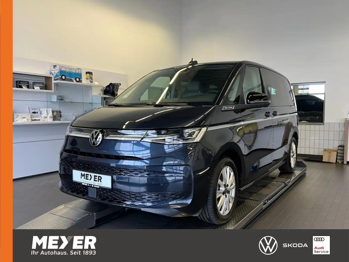 Volkswagen T7 Multivan Style 2.0 TDI DSG *AHK, IQ.Light, Panorama, LM'-1 Blau - 1