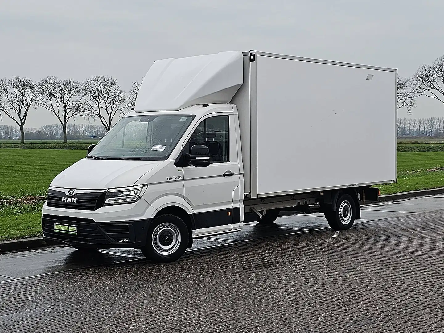 MAN TGE 3.180 ac automaat EURO6 Blanc - 2