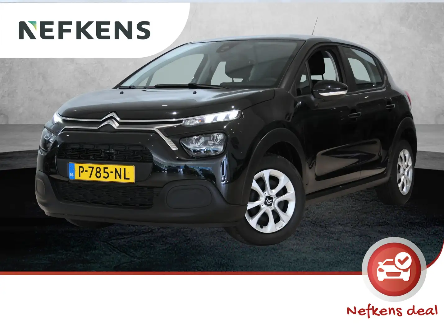 Citroen C3 1.2 82 pk Live |  Cruise control | Bluetooth | Uni Zwart - 1