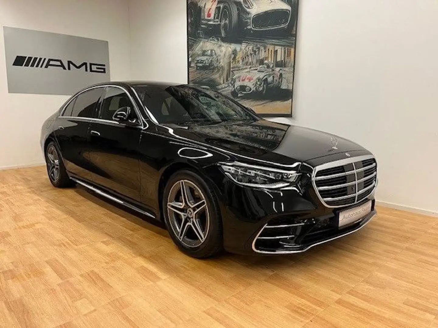 Mercedes-Benz S 580 e lang long AMG-Line Sound Pano Chauffeur Schwarz - 1