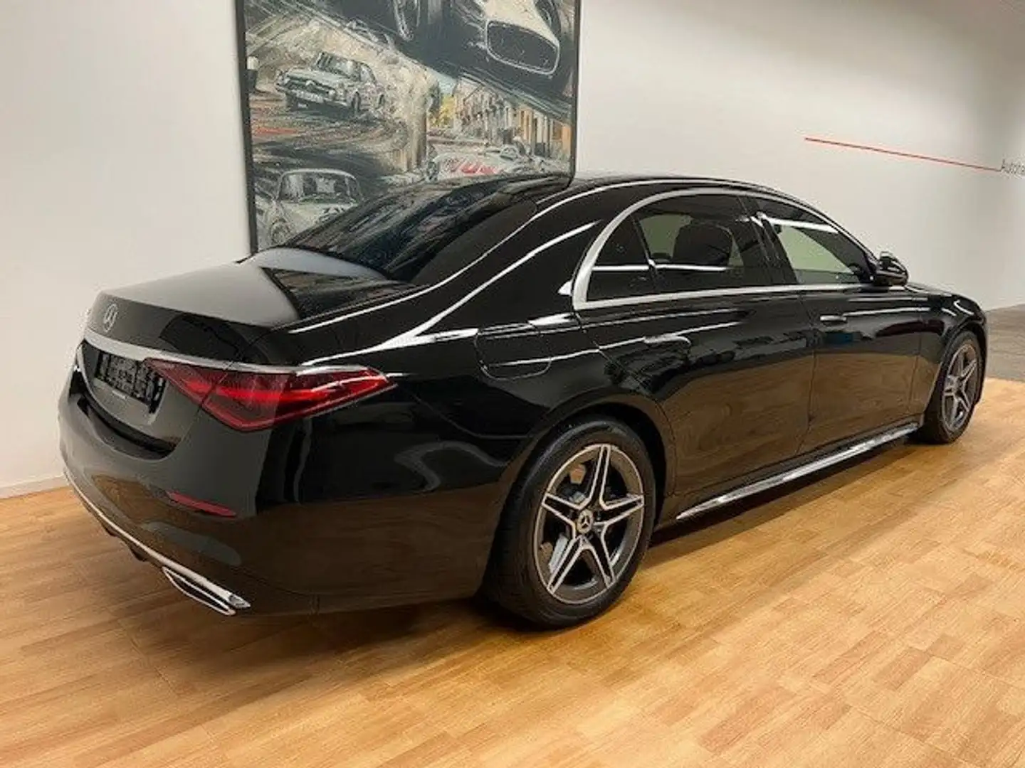 Mercedes-Benz S 580 e lang long AMG-Line Sound Pano Chauffeur Schwarz - 2