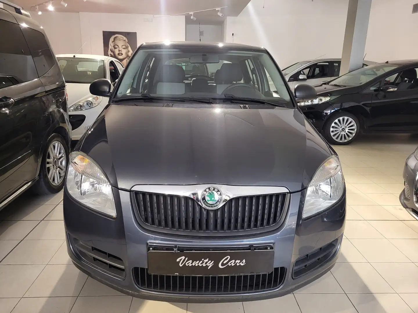 Skoda Fabia 1.2 Active 60cv Gris - 1