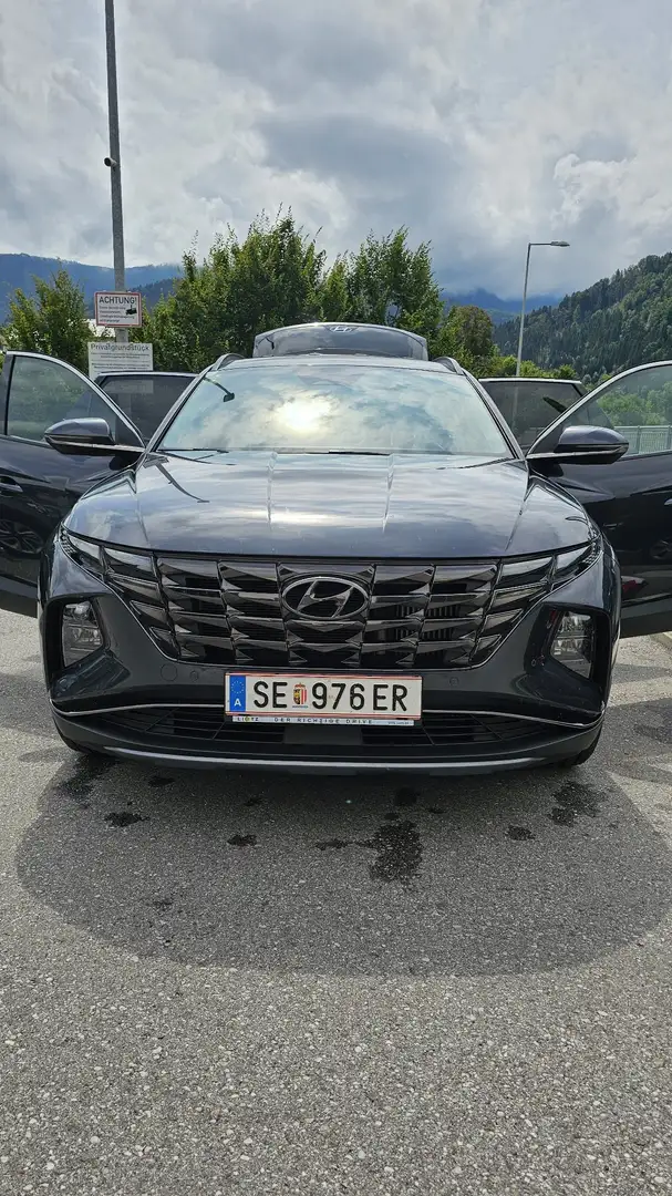 Hyundai TUCSON 1,6 T-GDI 2WD 48V Trend Line DCT Schwarz - 1