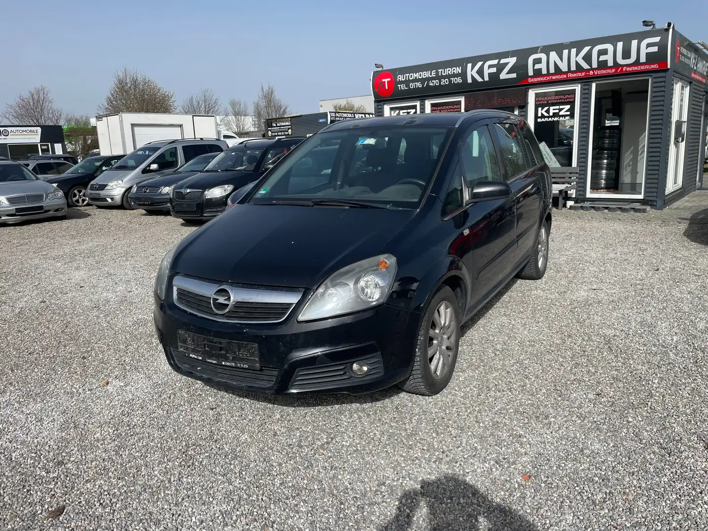 Opel Zafira Basis 1.9 Diesel!! Klimaanlage Negro - 2