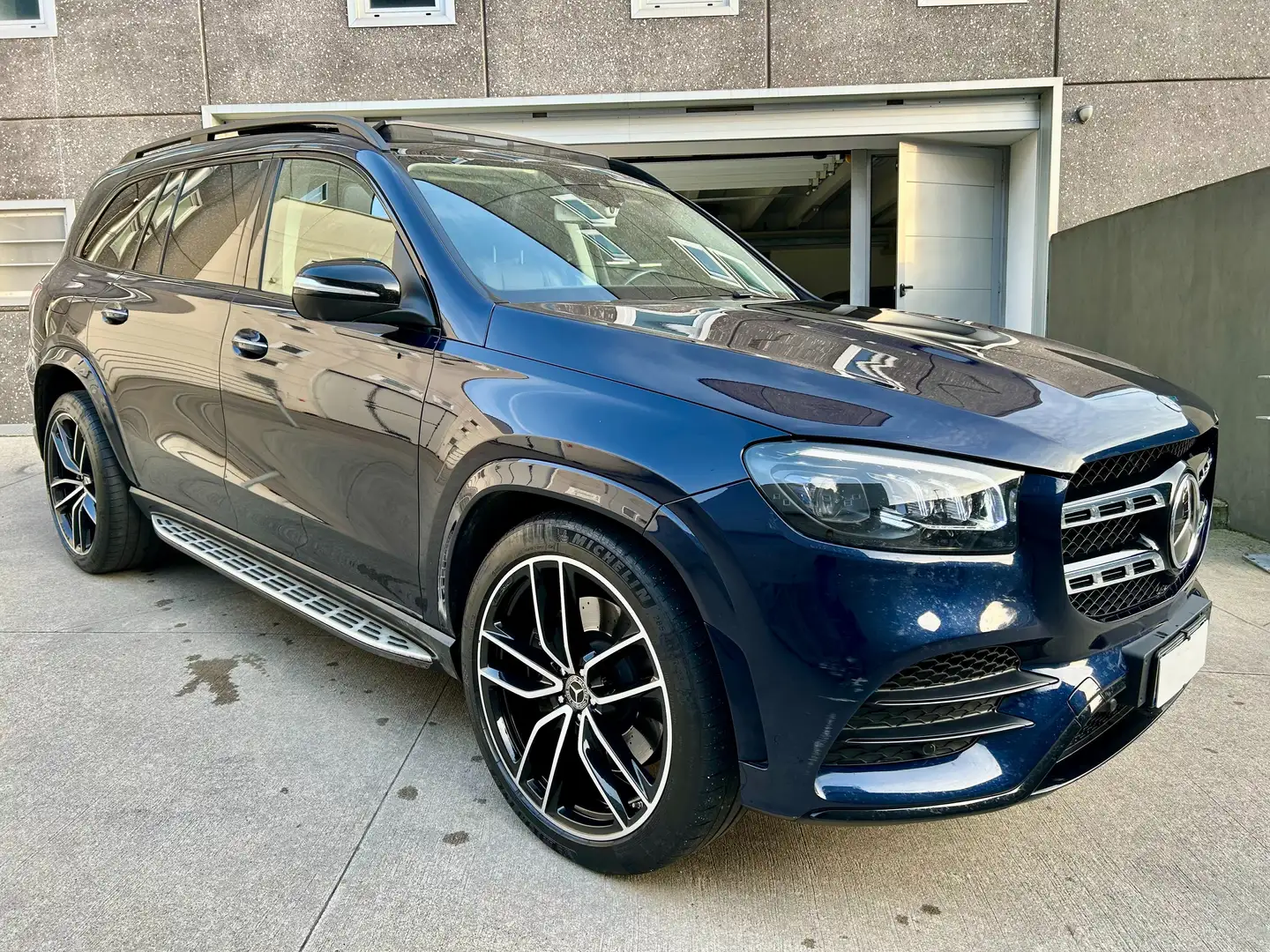 Mercedes-Benz GLS 400 d 4Matic Premium Plus AMG!!!!NETTO EXPORT!!!! Bleu - 1