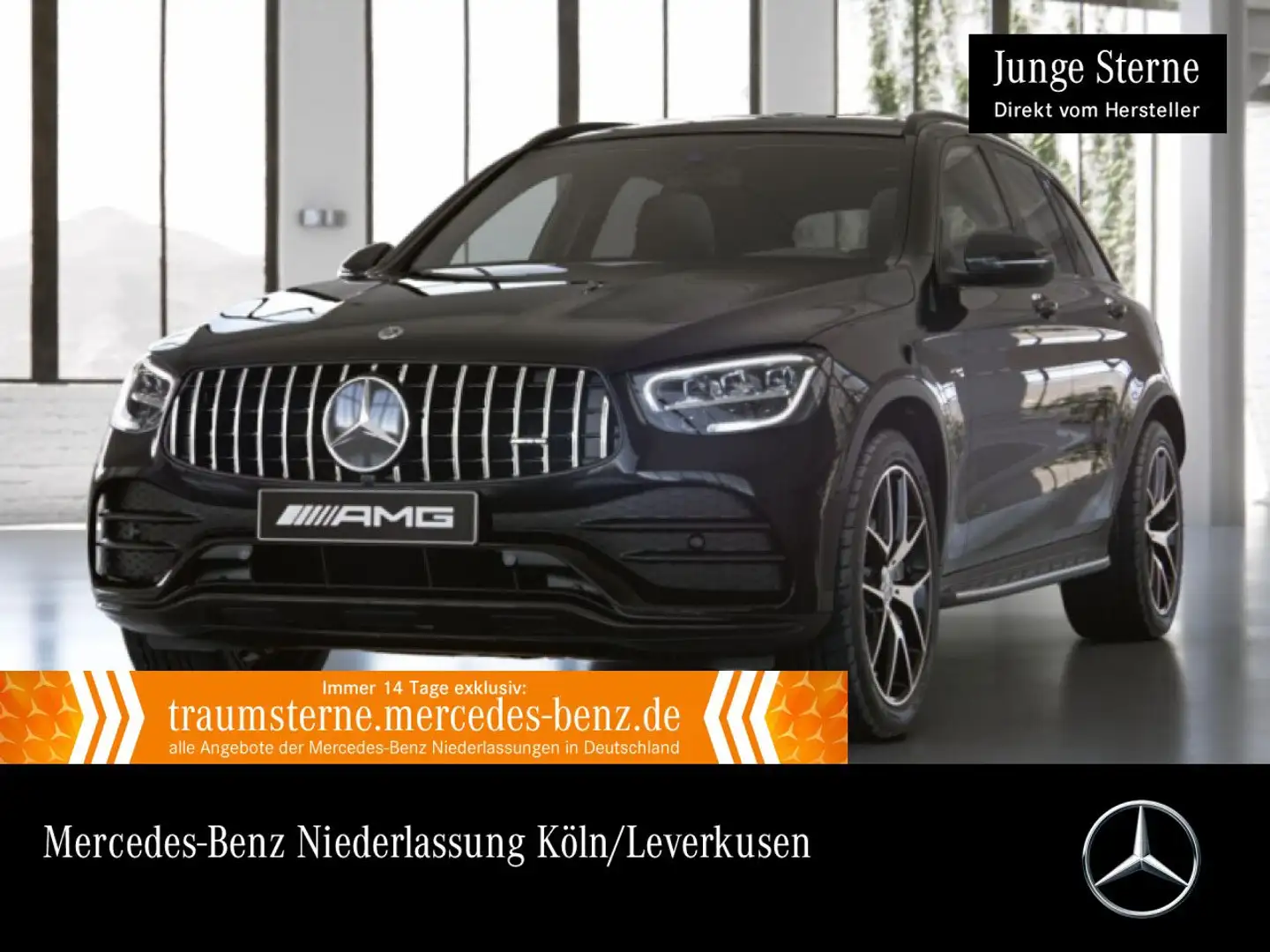 Mercedes-Benz GLC 43 AMG GLC 43 4M AMG+NIGHT+LED+KAMERA+KEYLESS+9G Zwart - 1