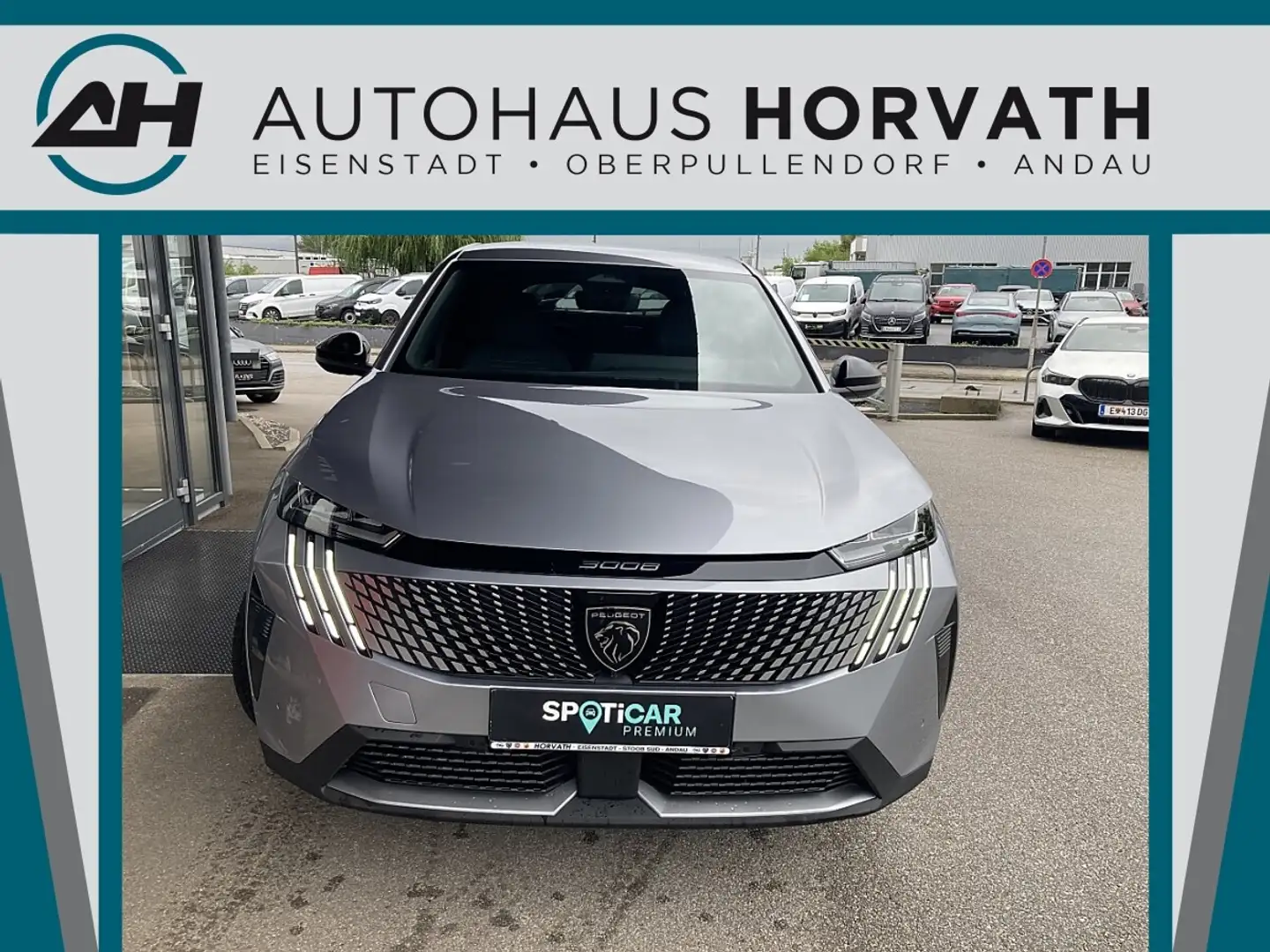 Peugeot 3008 Hybrid 145 E-DCS6 Allure Aut. Grau - 2