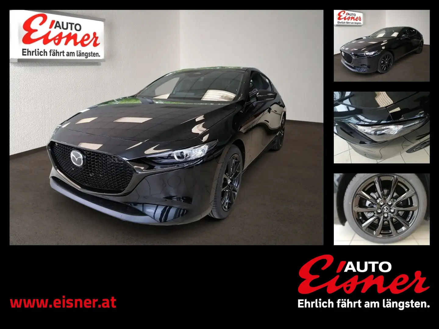 Mazda 3 G140 HOMURA Preishit Noir - 1