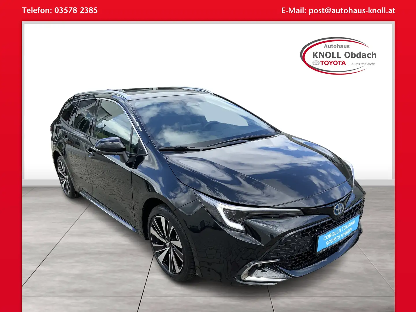 Toyota Corolla Touring Sports Hybrid 1,8 Hybrid Teamplayer Techni Schwarz - 1