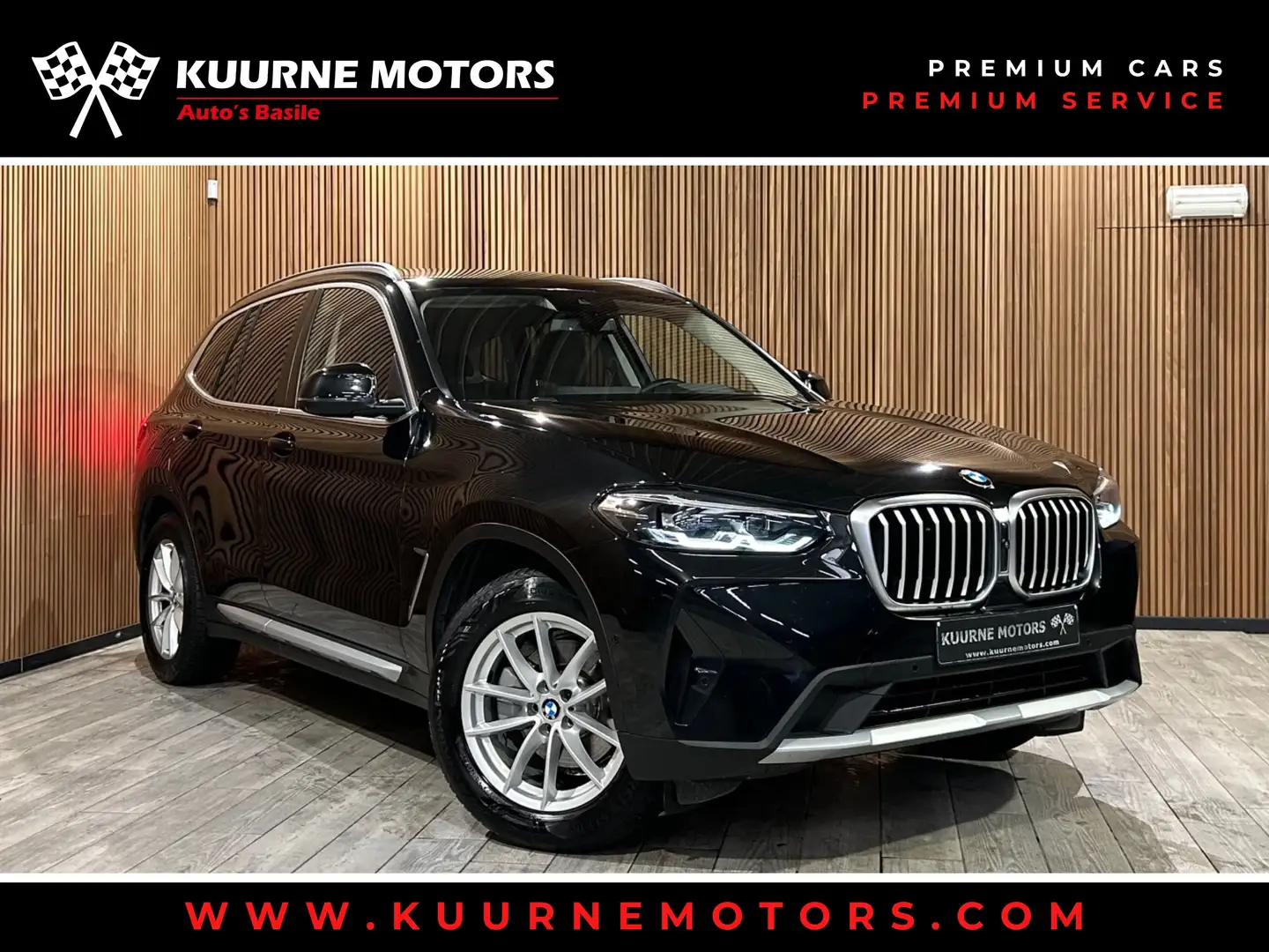 BMW X3 sDrive18d Cam360/Leder/SportZet/Gps *1j garantie* Czarny - 1