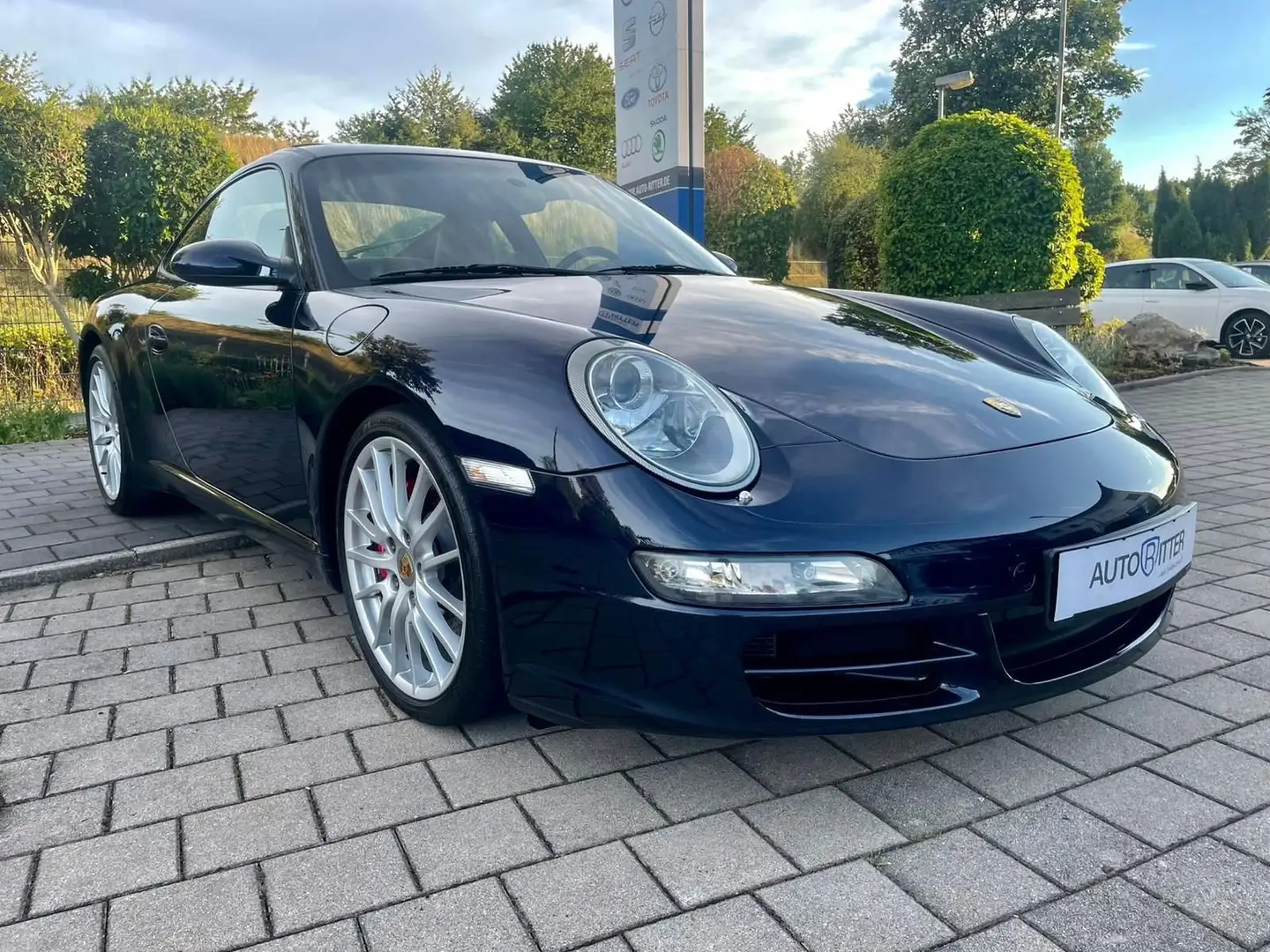 Porsche 997 911 Carrera S Schalter Deutsch gepflegt Blau - 2