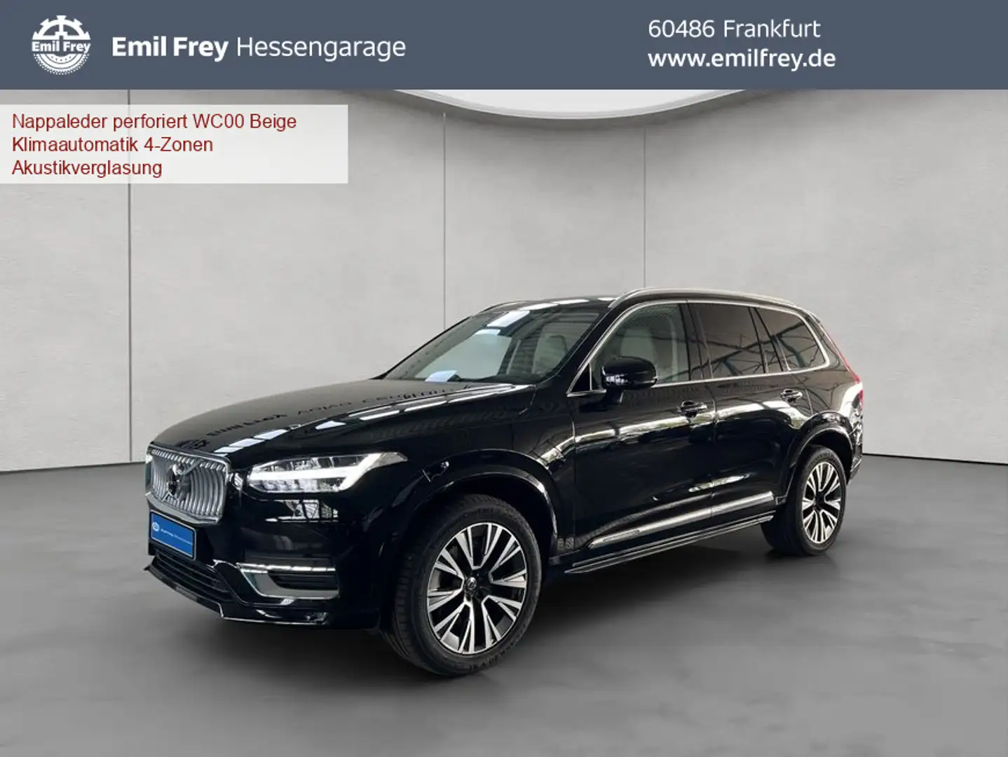 Volvo XC90 XC90 B5 AWD Inscription Glasd Luftf Massages 360° Schwarz - 1