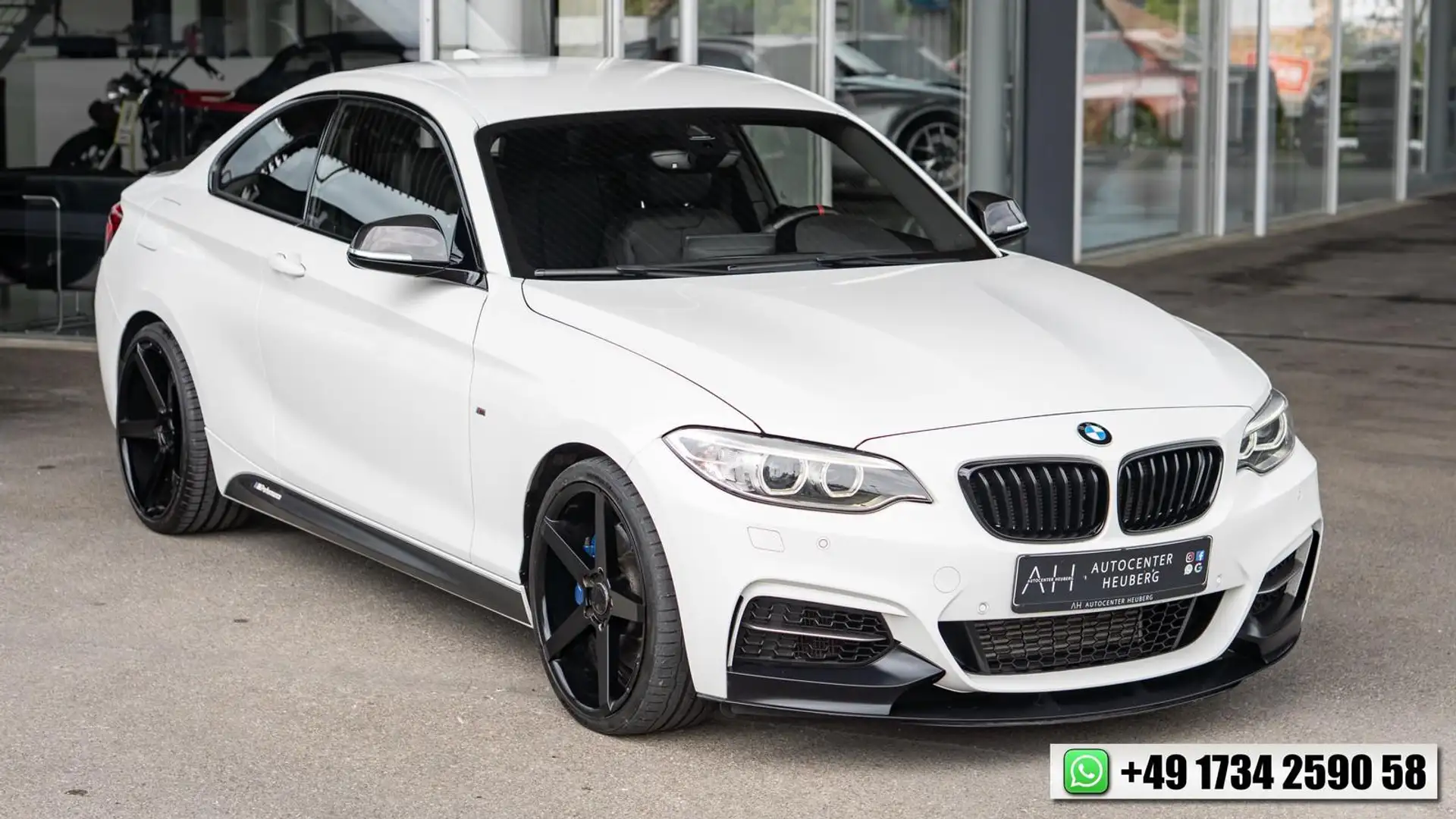BMW M PERFORMANCE NAVI H&K LEDER Blanco - 1