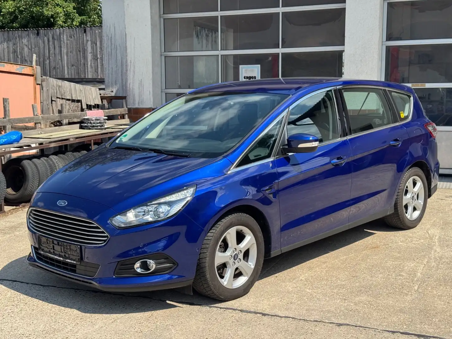 Ford S-Max S-MAX Titanium Blau - 1