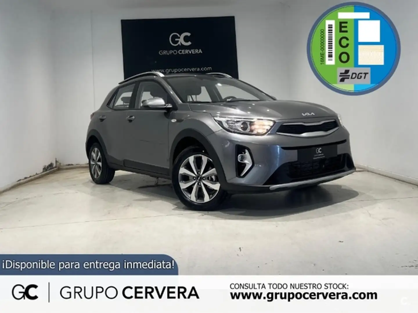 Kia Stonic 1.0 T-GDi MHEV Concept 100 Grijs - 1