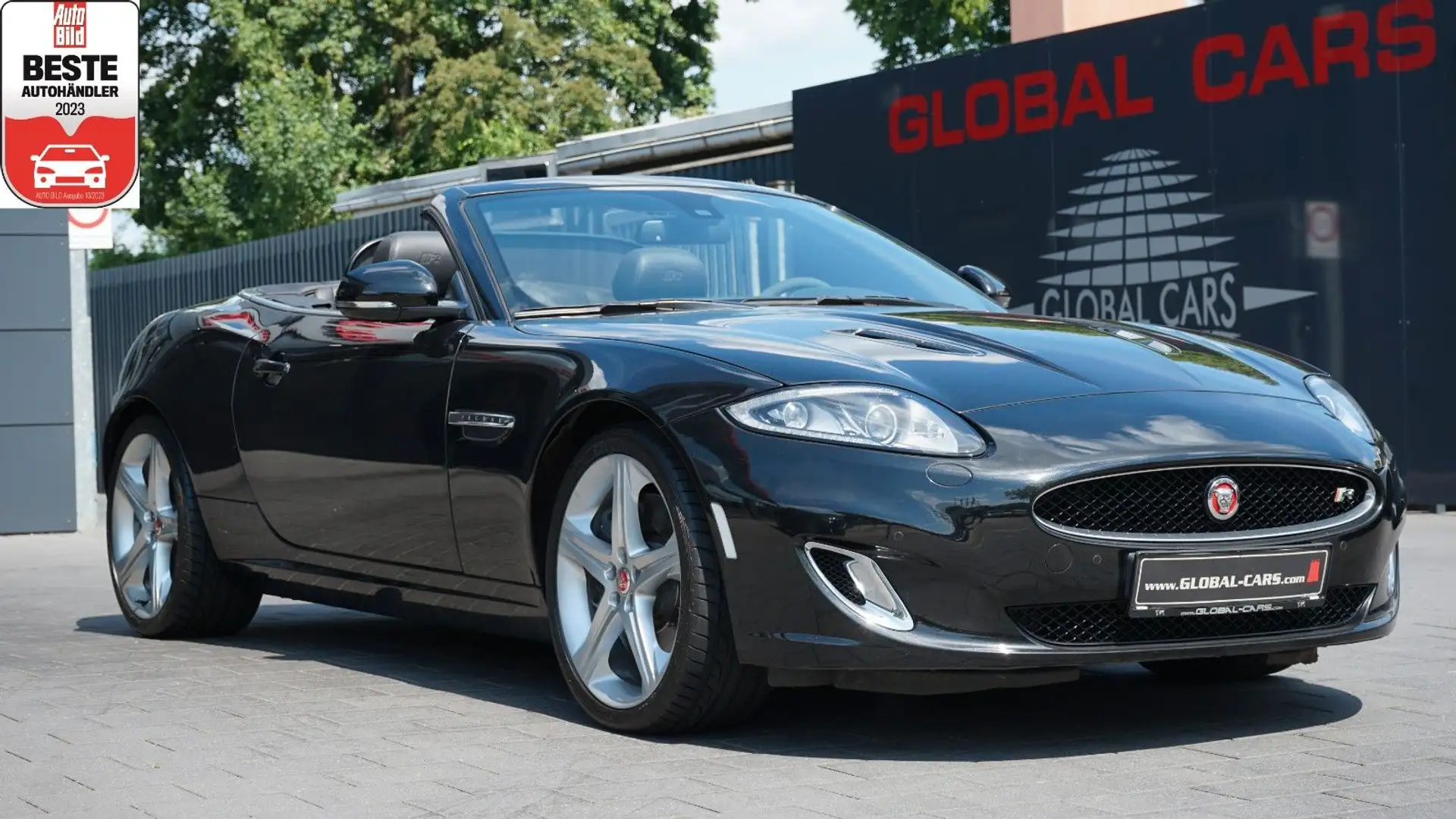 Jaguar XKR 5.0 V8 SUPERCHARGED CABRIO*DEUTSCH*20"* Schwarz - 1