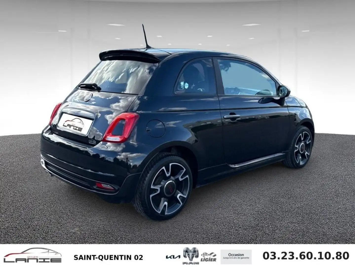 Fiat 500 SERIE 6 1.2 69 ch S Plus Noir - 2