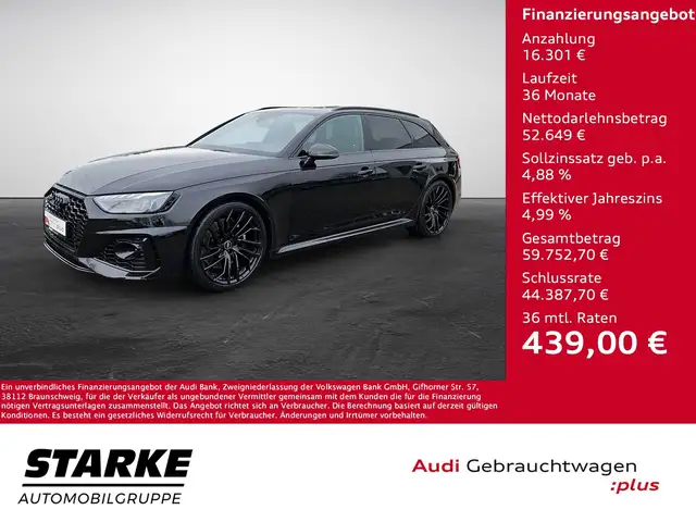 Audi RS4 RS 4 Avant tiptronic quattro NaviPlus Matrix AH...