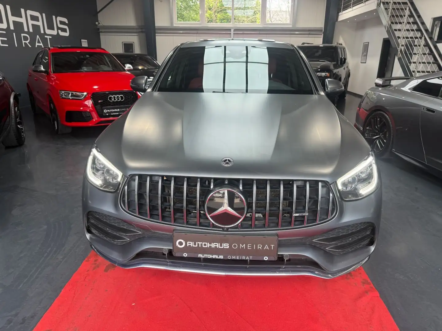 Mercedes-Benz GLC 400 d Coupe 4M AMG 1-HD/HUD/360°/Distronic+ Gris - 2
