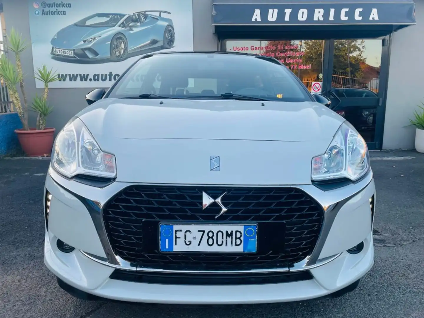 Citroen DS3 *PREZZO REALE* BIANCO PERLA *UNICO PROPRIETARIO* Blanco - 2