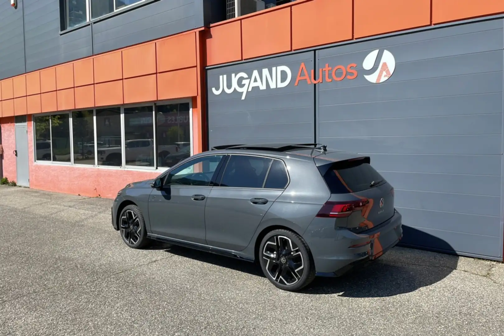 Volkswagen Golf TDI 150 DSG R-LINE T.O Gris - 2