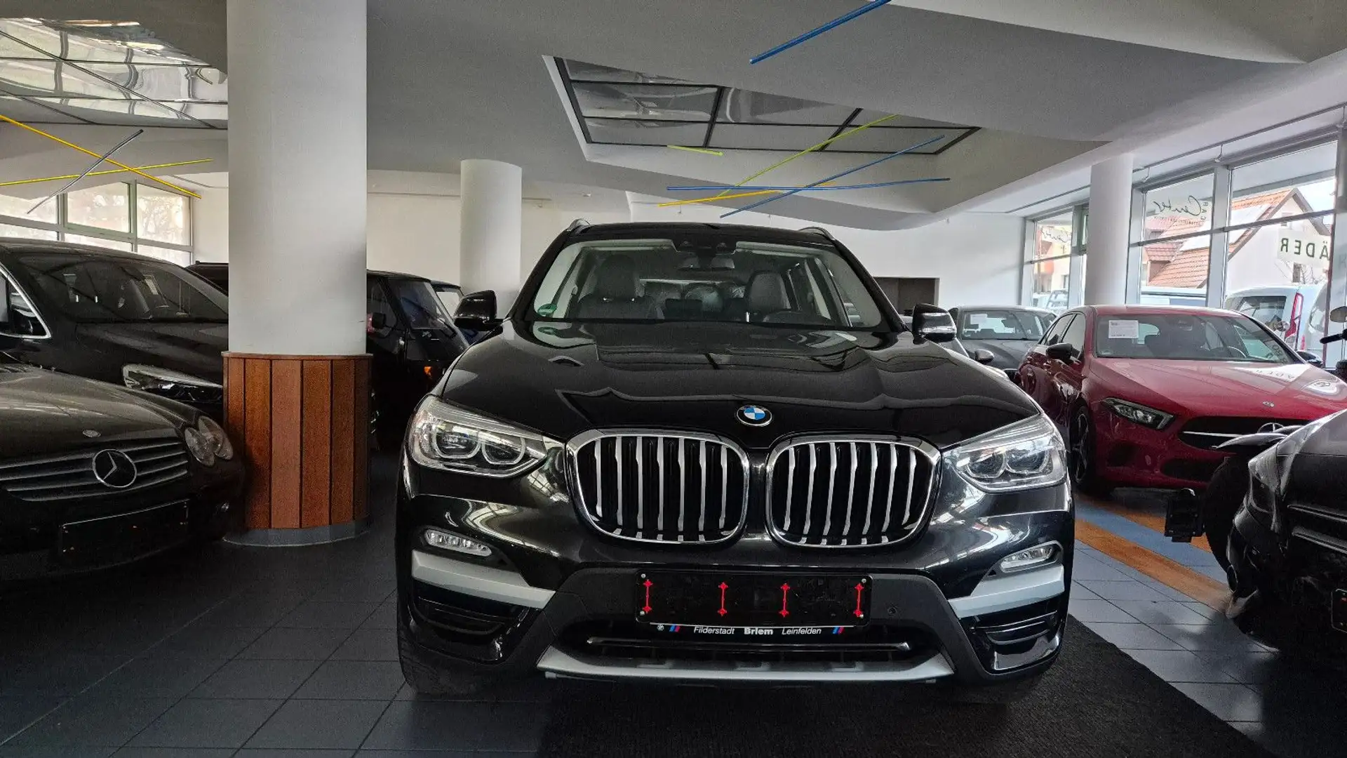 BMW X3 xDrive 20 d xLine/8xAlu/AHK/LED/Temp/1.Hd Schwarz - 2