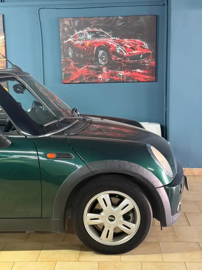 MINI One Cabrio CABRIO 1.6CC 90CV OK NEOPATENTATI Verde - 2