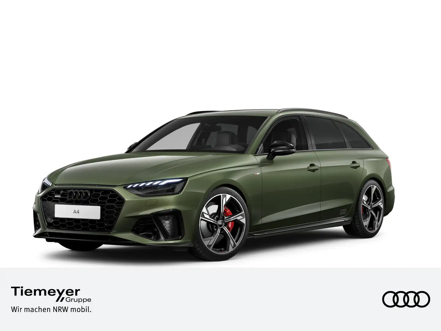 Audi A4 40 TFSI Q 2x S LINE PANO AHK MATRIX-LED Grün - 1