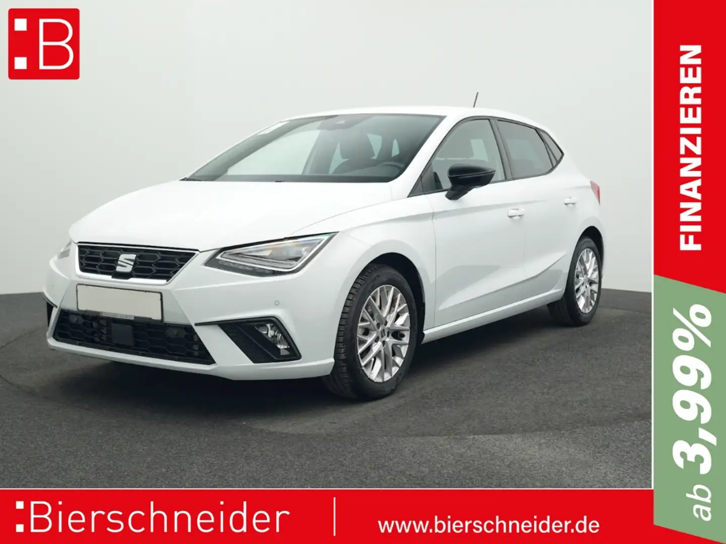 SEAT Ibiza 1.0 TSI DSG FR NAVI KAMERA LED ACC SHZ Weiß - 1