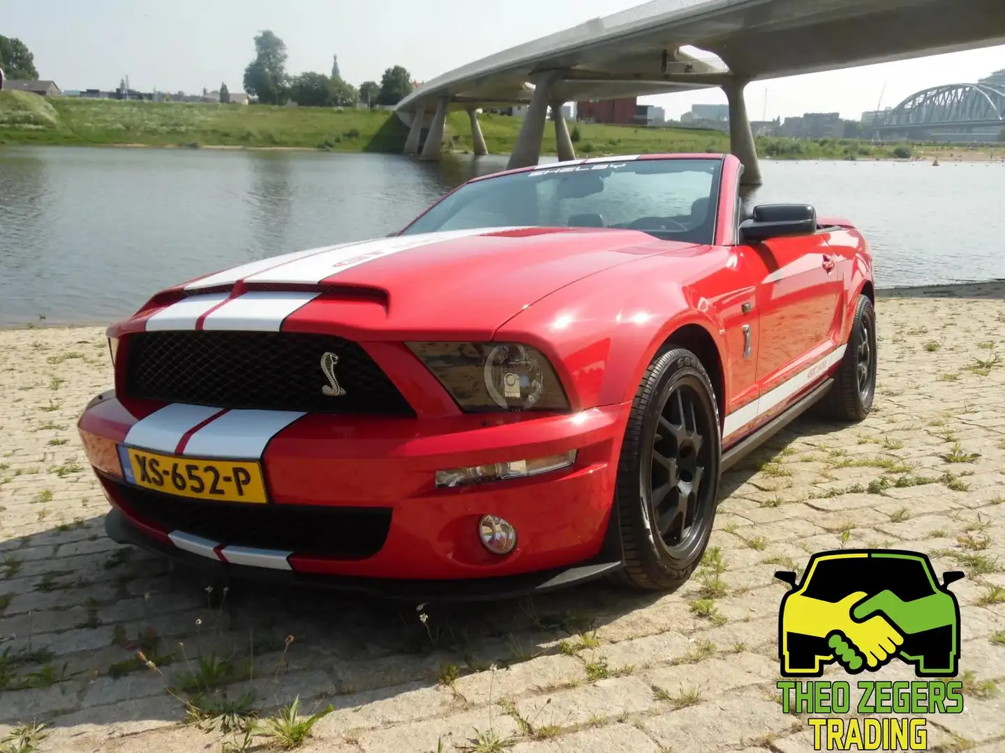 Ford Mustang Cabrio 5.4 V8 SHELBY COBRA GT500 Supercharged Rojo - 1
