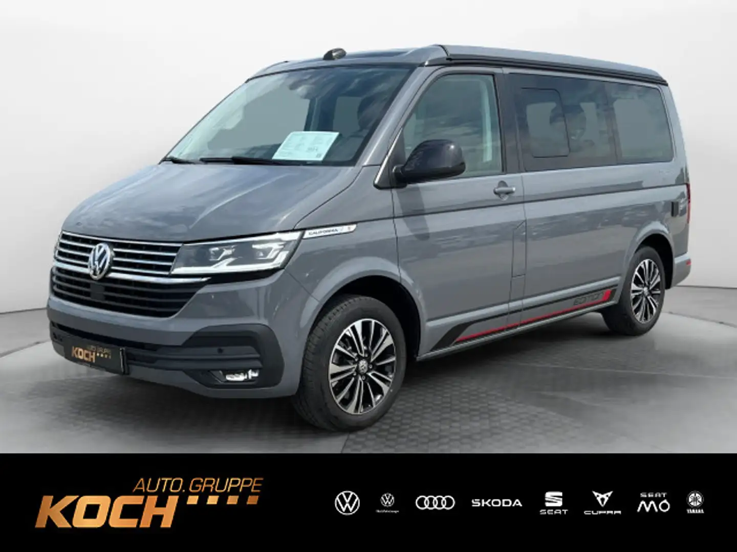 Volkswagen T6.1 California 2.0TDI Beach Edition AHK LED DSG Grau - 1