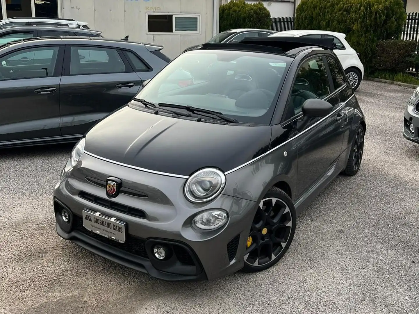 Abarth 595C 595C 1.4 t-jet Competizione 180cv auto my19 Gris - 1