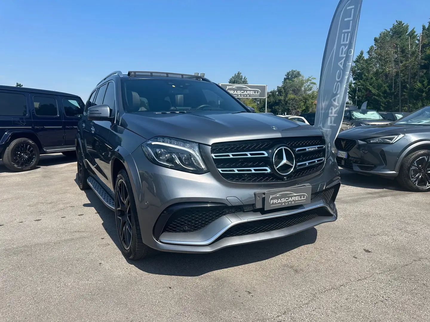 Mercedes-Benz GLS 63 AMG S 4matic auto /7 POSTI/KM DOC/TETTO/FULL/IVA22% Grigio - 1