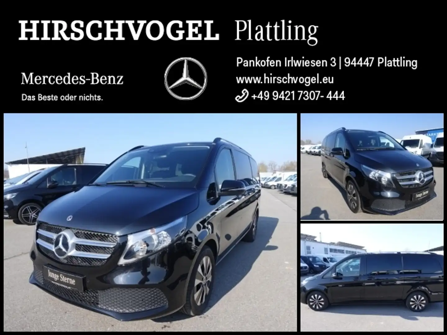 Mercedes-Benz V 220 d Edition MBUX+Kamera+Navi+7-Sitzer Negru - 1