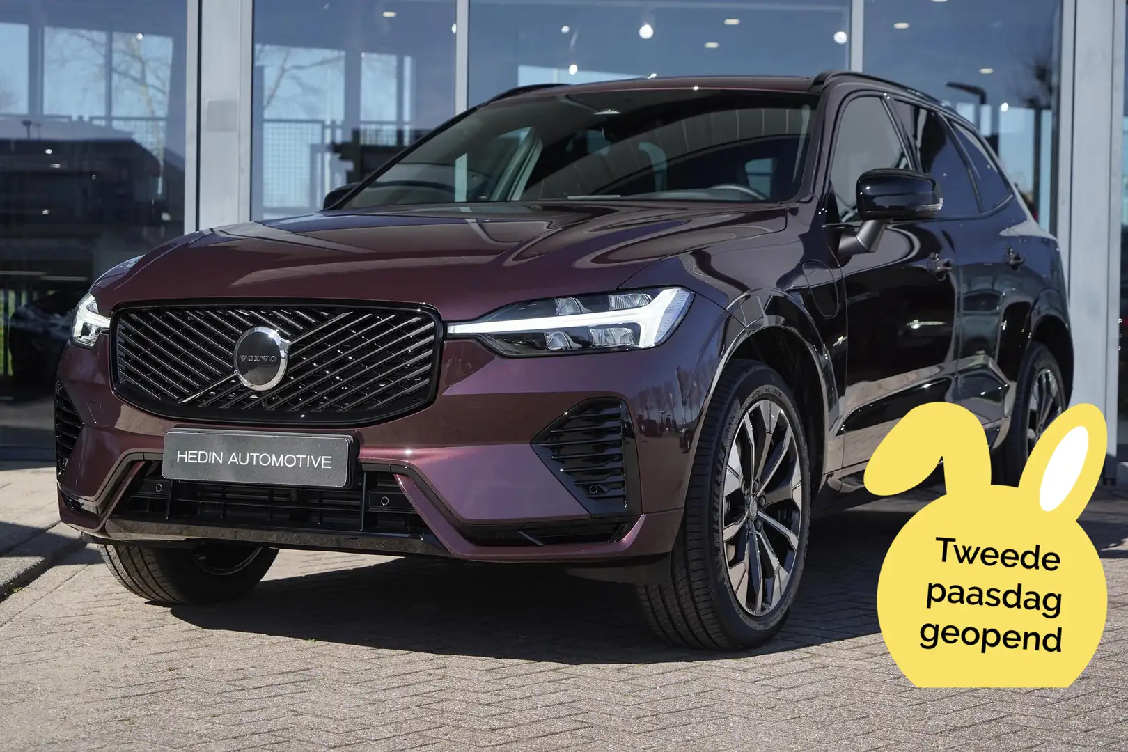 Volvo XC60 2.0 T6 Plug-in hybrid AWD Plus Dark | Actieve luch Rot - 1