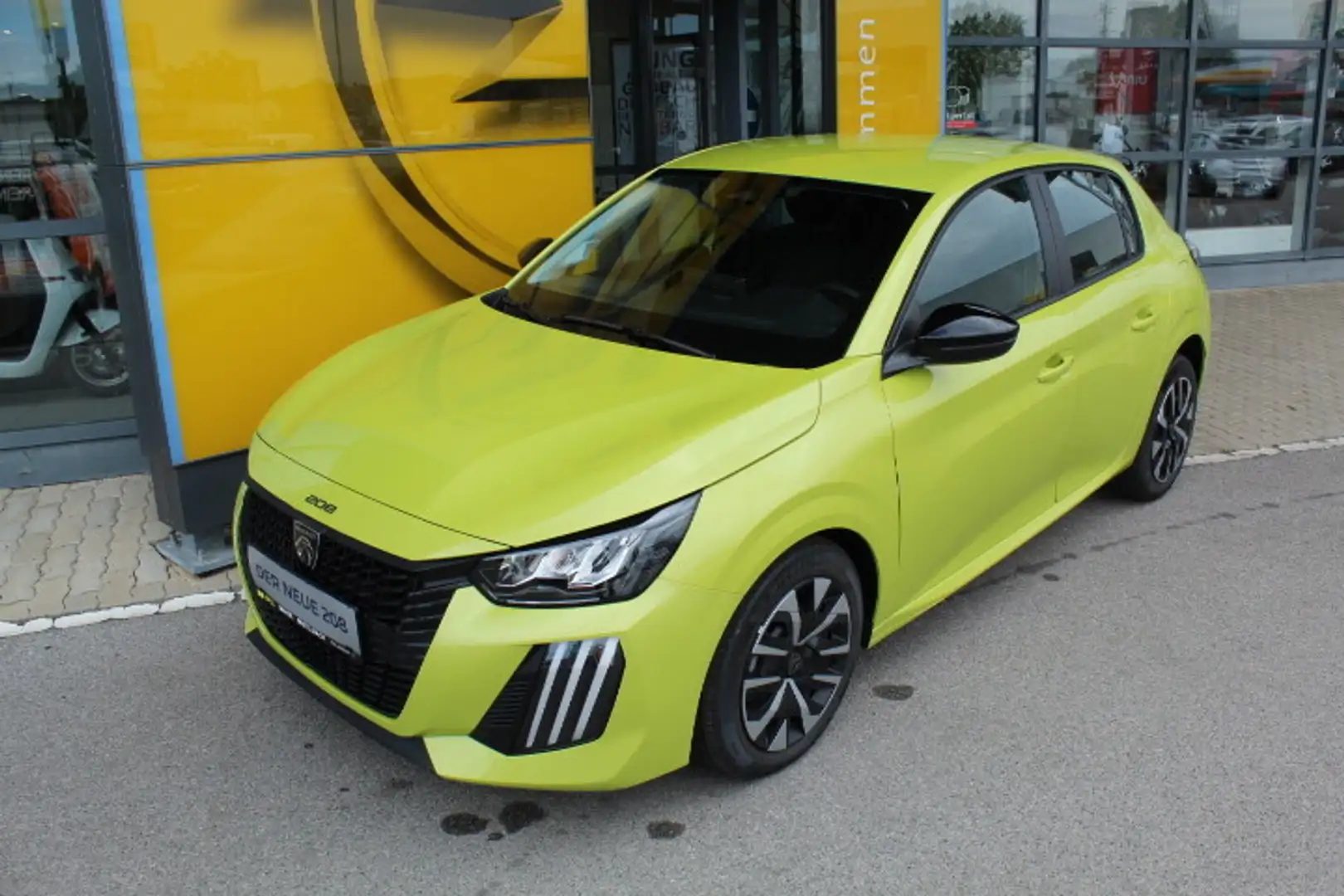 Peugeot 208 Hybrid 110 e-DCS6 Style Gelb - 1