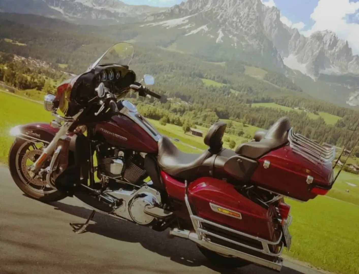 Harley-Davidson Ultra Limited Electra Glide Piros - 1