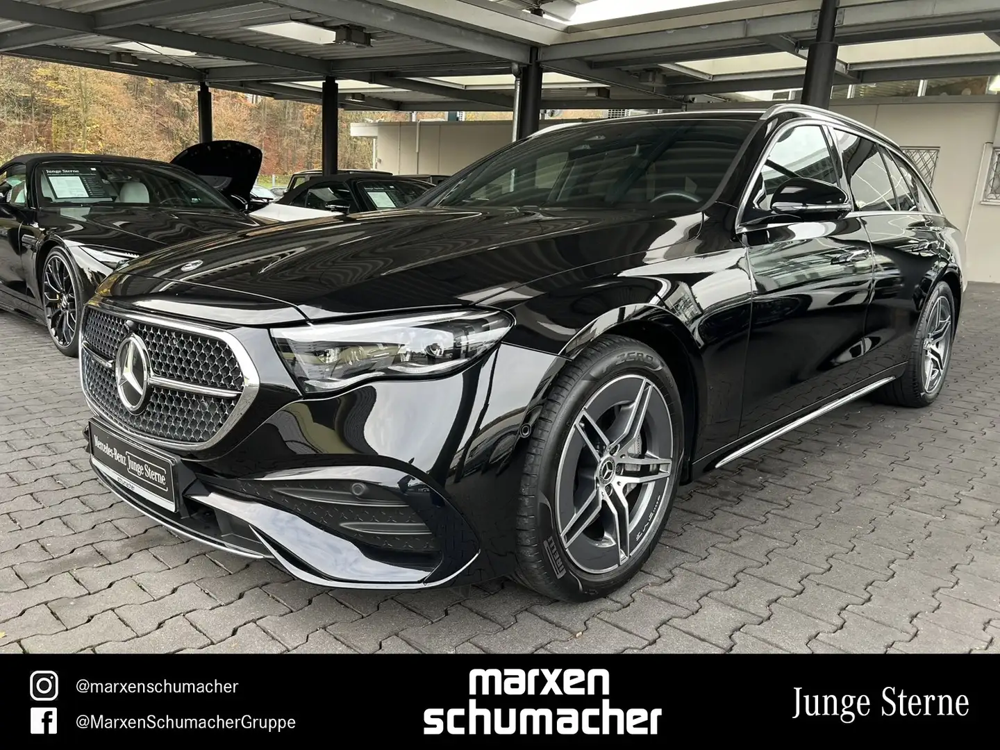 Mercedes-Benz E 450 E 450 d 4M T AMG Premium Burm4D+DIGITAL+Memory Nero - 1