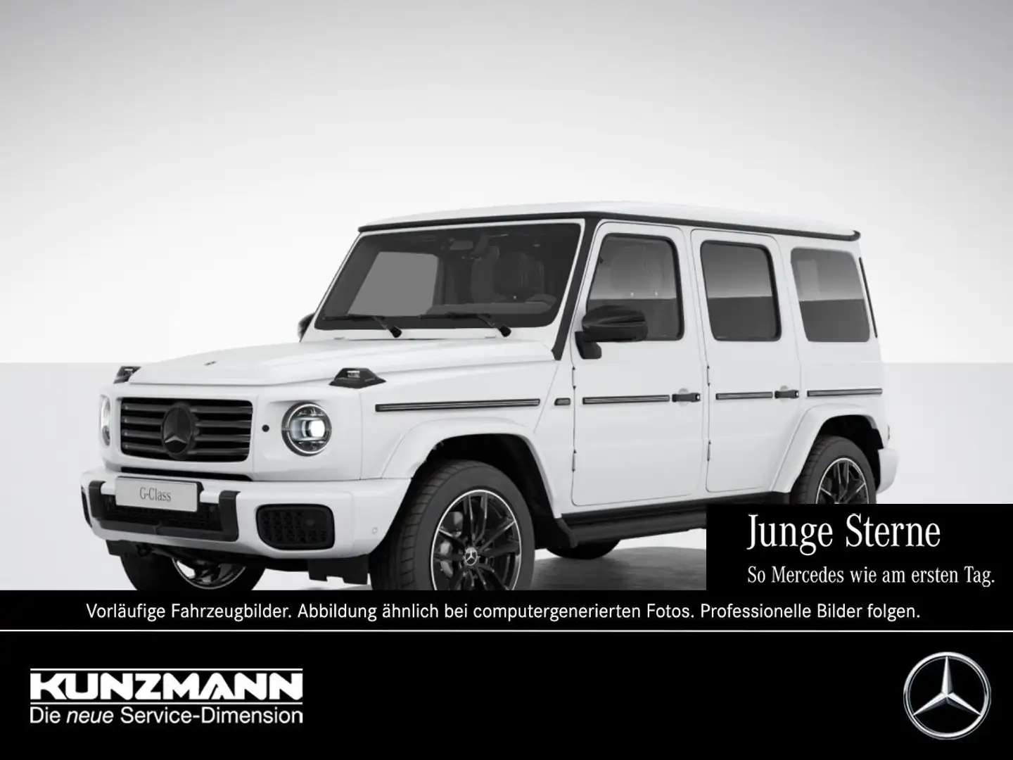 Mercedes-Benz G 500 AMG Night Schiebedach Standhzg 360° AHK Wit - 1