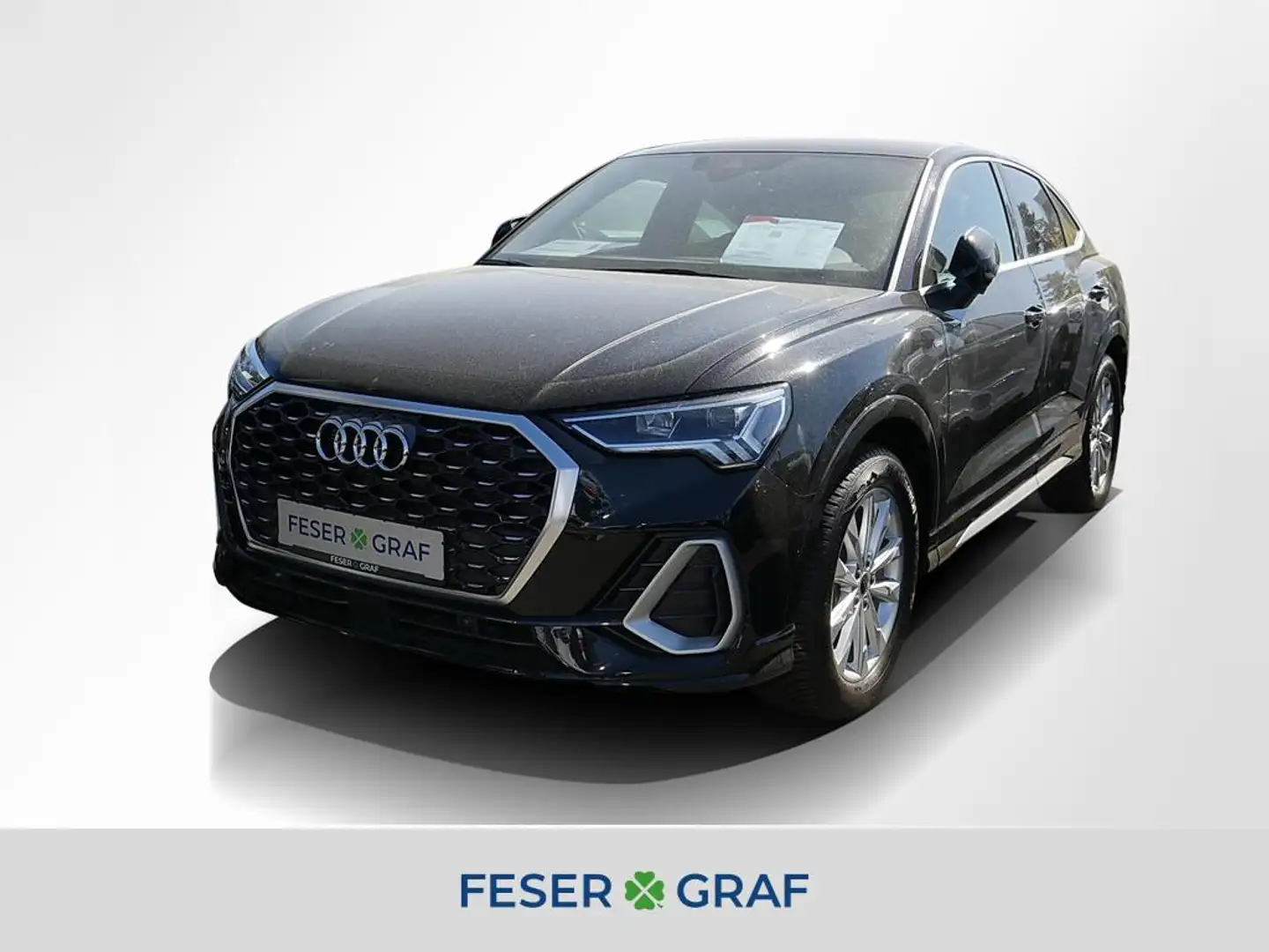 Audi Q3 Sportback 35 TFSI 2x S line AHK LED Navi RüKa Schwarz - 1