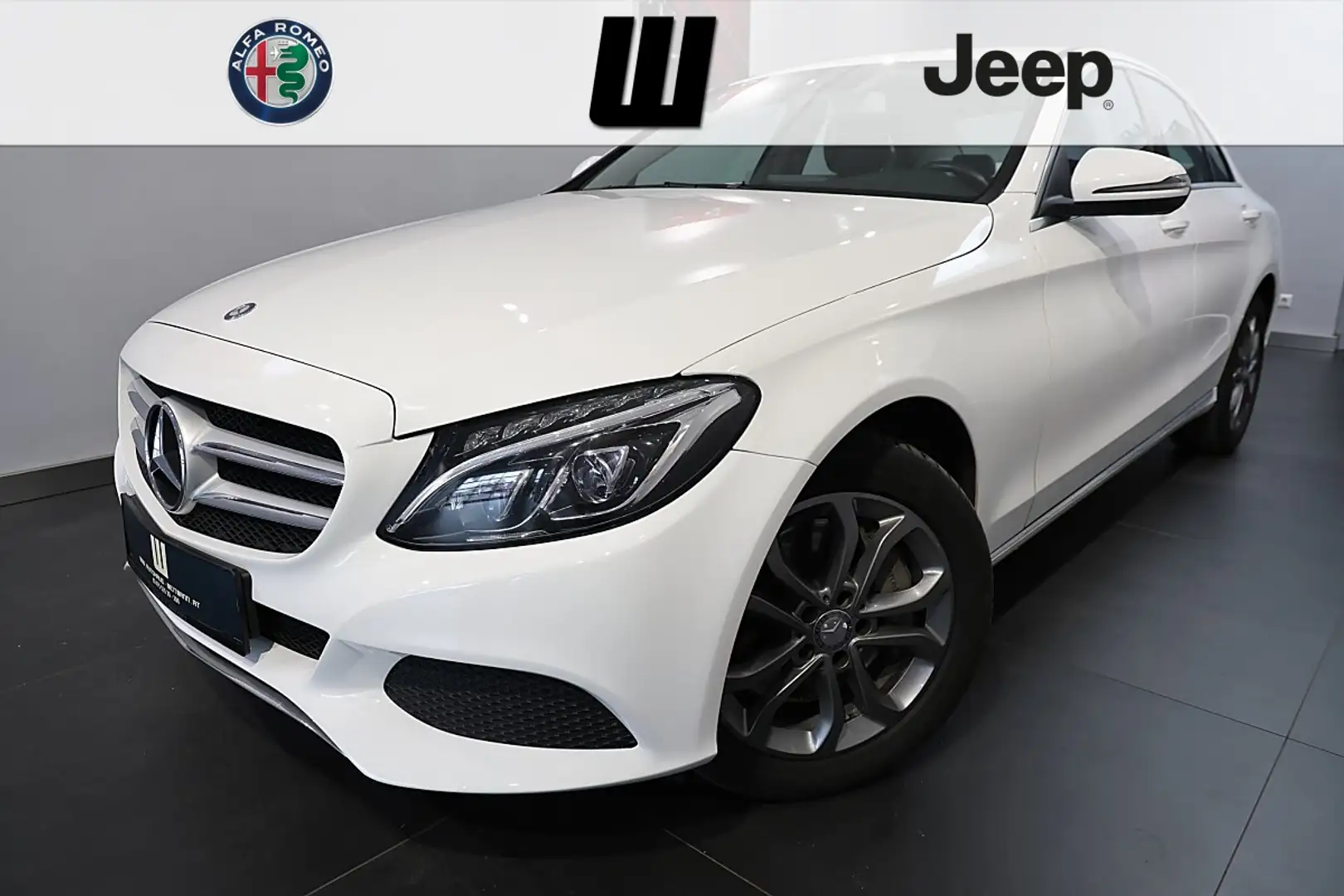 Mercedes-Benz C 400 4MATIC Avantgarde Aut. Weiß - 1