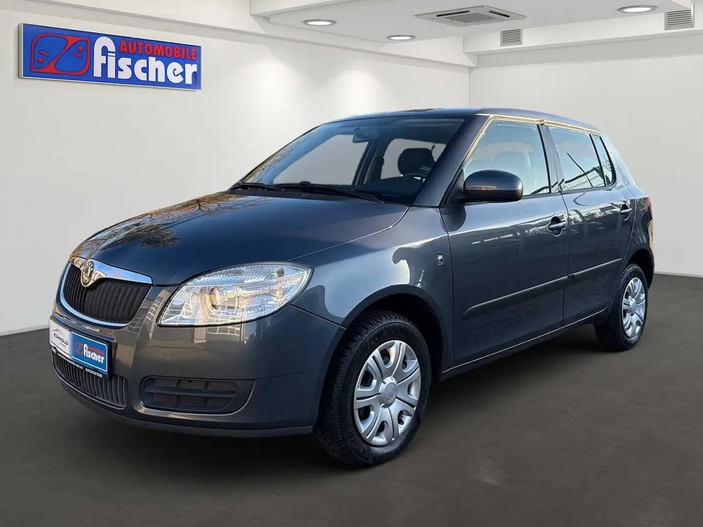 Skoda Fabia 1.2 HTP Ambiente Garantie Klima Gris - 1
