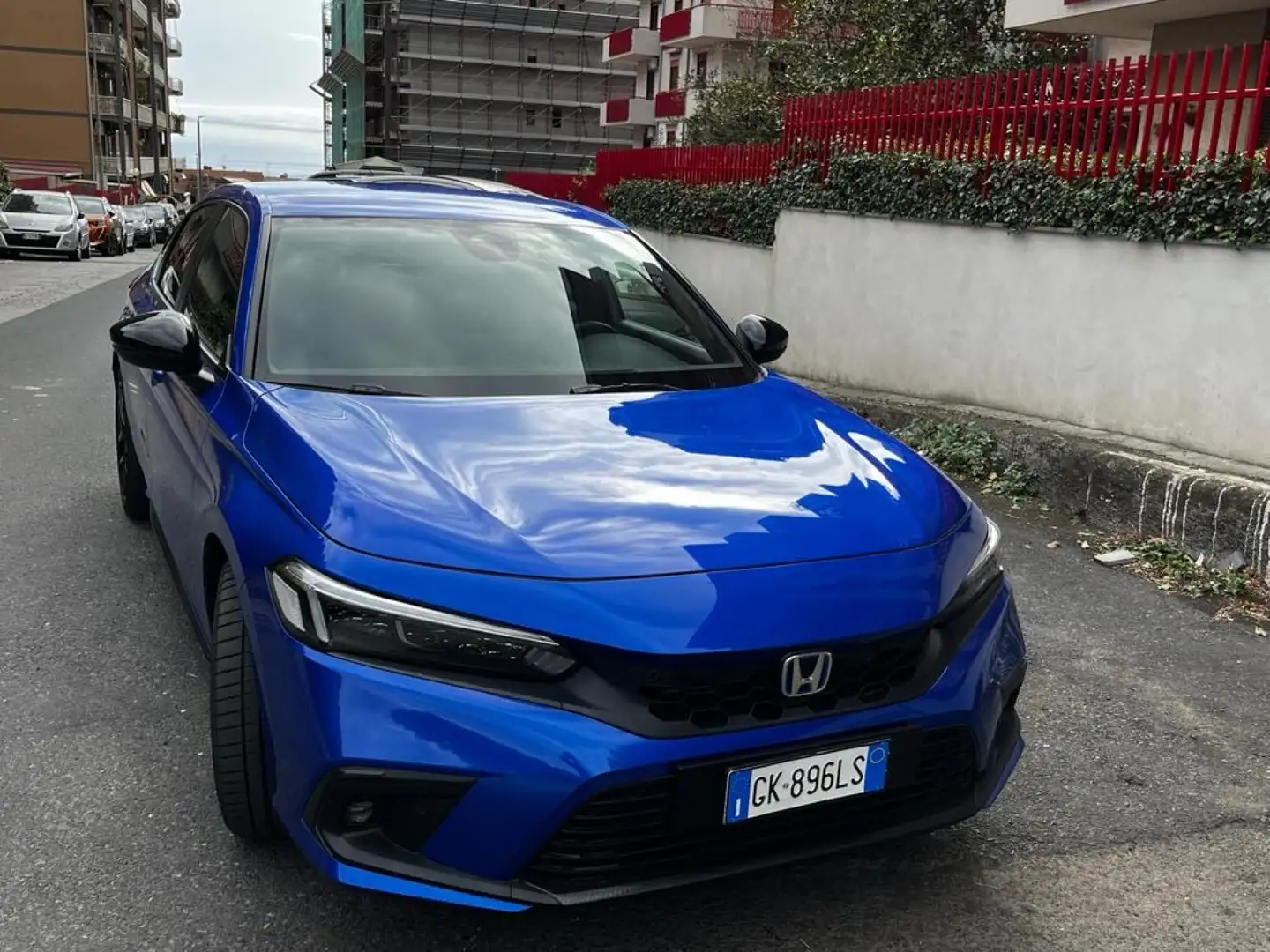 Honda Civic 2.0 hev Sport ecvt Modrá - 1